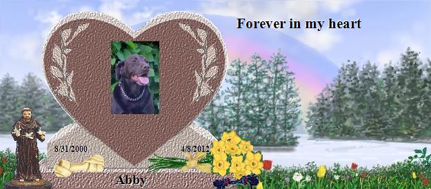 Abby's Rainbow Bridge Pet Loss Memorial Residency Image
