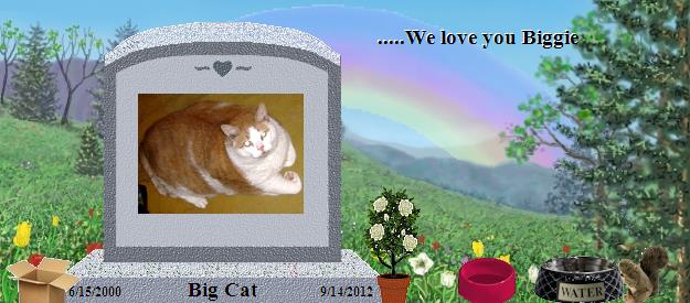 Big Cat's Rainbow Bridge Pet Loss Memorial Residency Image