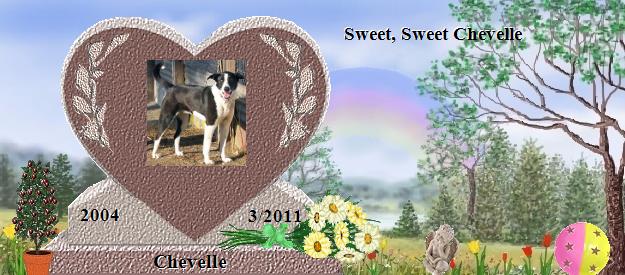 Chevelle's Rainbow Bridge Pet Loss Memorial Residency Image