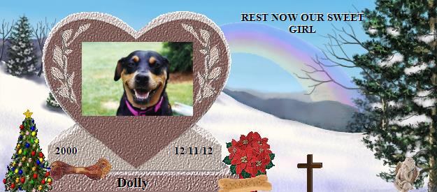Dolly's Rainbow Bridge Pet Loss Memorial Residency Image