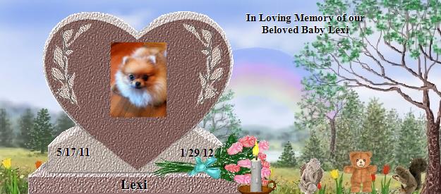 Lexi's Rainbow Bridge Pet Loss Memorial Residency Image