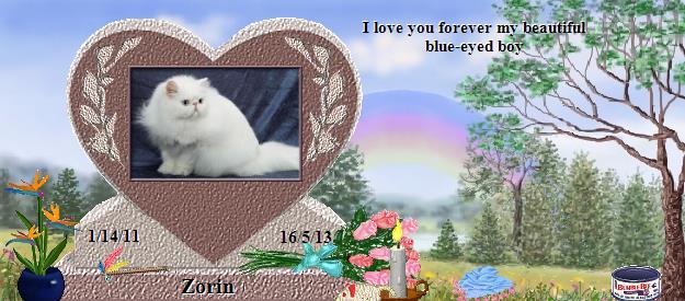 Zorin's Rainbow Bridge Pet Loss Memorial Residency Image