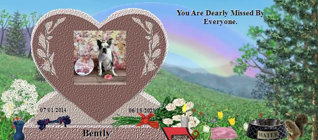 Bently's Rainbow Bridge Pet Loss Memorial Residency Image