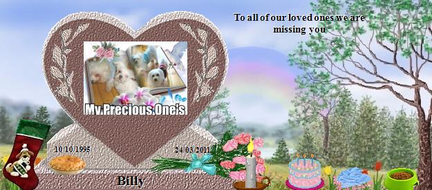 Billy's Rainbow Bridge Pet Loss Memorial Residency Image