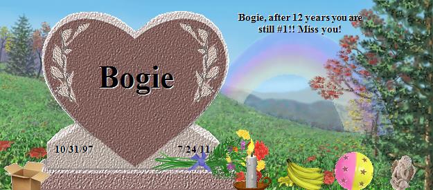 Bogie's Rainbow Bridge Pet Loss Memorial Residency Image