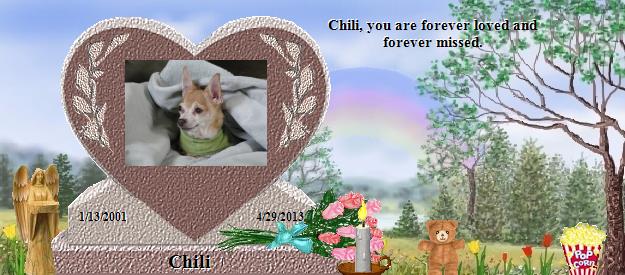 Chili's Rainbow Bridge Pet Loss Memorial Residency Image