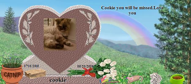 cookie's Rainbow Bridge Pet Loss Memorial Residency Image
