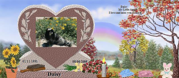 Daisy's Rainbow Bridge Pet Loss Memorial Residency Image