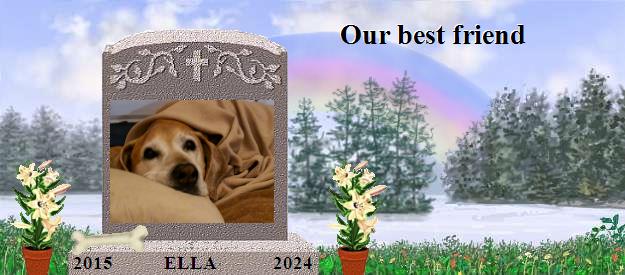 ELLA's Rainbow Bridge Pet Loss Memorial Residency Image