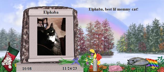 Elphaba's Rainbow Bridge Pet Loss Memorial Residency Image