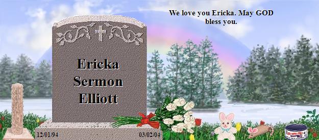 Ericka Sermon Elliott's Rainbow Bridge Pet Loss Memorial Residency Image