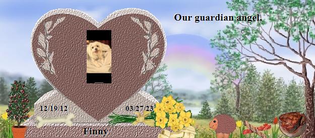 Finny's Rainbow Bridge Pet Loss Memorial Residency Image