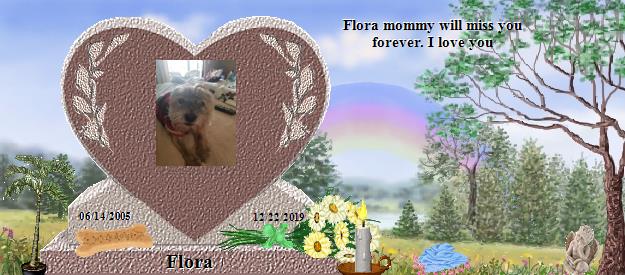 Flora's Rainbow Bridge Pet Loss Memorial Residency Image