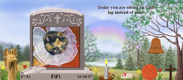 FiFi's Rainbow Bridge Pet Loss Memorial Residency Image