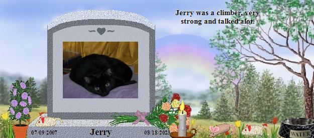 Jerry's Rainbow Bridge Pet Loss Memorial Residency Image