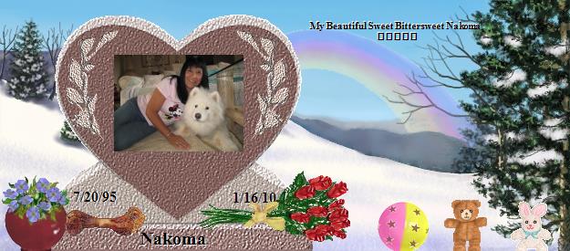 Nakoma's Rainbow Bridge Pet Loss Memorial Residency Image