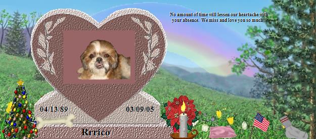 Rrrico's Rainbow Bridge Pet Loss Memorial Residency Image