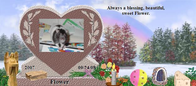 Flower's Rainbow Bridge Pet Loss Memorial Residency Image