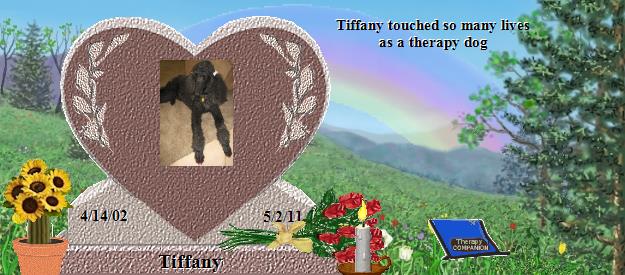 Tiffany's Rainbow Bridge Pet Loss Memorial Residency Image