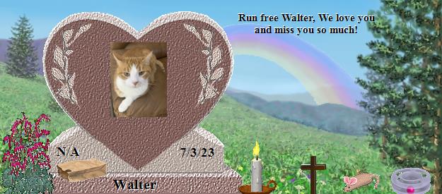 Walter's Rainbow Bridge Pet Loss Memorial Residency Image