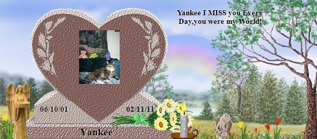 Yankee's Rainbow Bridge Pet Loss Memorial Residency Image