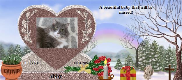 Abby's Rainbow Bridge Pet Loss Memorial Residency Image