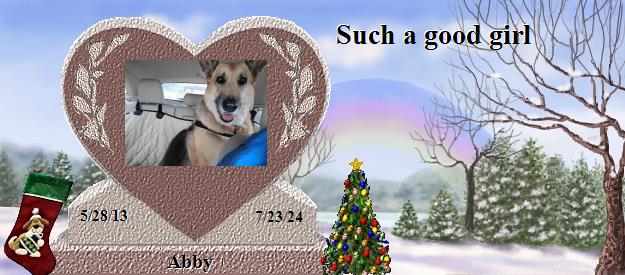 Abby's Rainbow Bridge Pet Loss Memorial Residency Image
