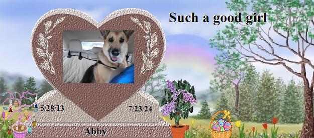 Abby's Rainbow Bridge Pet Loss Memorial Residency Image