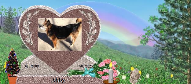 Abby's Rainbow Bridge Pet Loss Memorial Residency Image