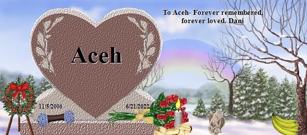 Aceh's Rainbow Bridge Pet Loss Memorial Residency Image