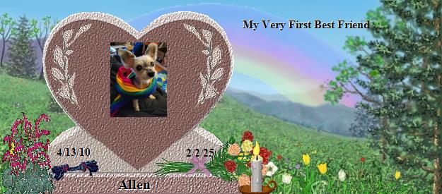 Allen's Rainbow Bridge Pet Loss Memorial Residency Image