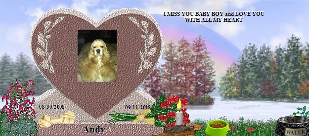 Andy's Rainbow Bridge Pet Loss Memorial Residency Image