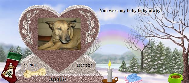 Apollo's Rainbow Bridge Pet Loss Memorial Residency Image