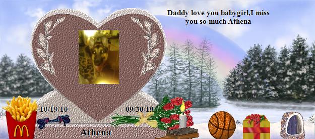 Athena's Rainbow Bridge Pet Loss Memorial Residency Image