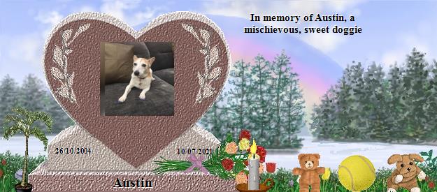 Austin's Rainbow Bridge Pet Loss Memorial Residency Image