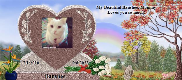 Banshee's Rainbow Bridge Pet Loss Memorial Residency Image