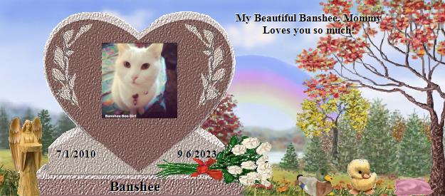 Banshee's Rainbow Bridge Pet Loss Memorial Residency Image