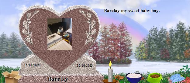 Barclay's Rainbow Bridge Pet Loss Memorial Residency Image