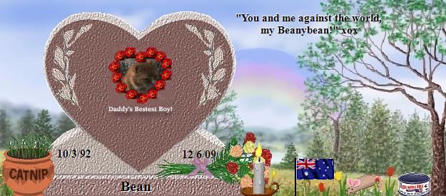 Bean's Rainbow Bridge Pet Loss Memorial Residency Image