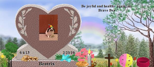 Beatrix's Rainbow Bridge Pet Loss Memorial Residency Image