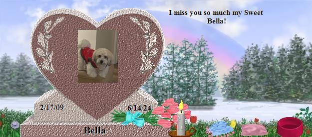 Bella's Rainbow Bridge Pet Loss Memorial Residency Image