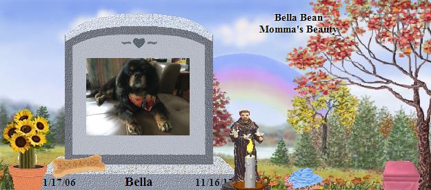 Bella's Rainbow Bridge Pet Loss Memorial Residency Image