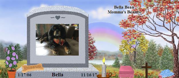 Bella's Rainbow Bridge Pet Loss Memorial Residency Image
