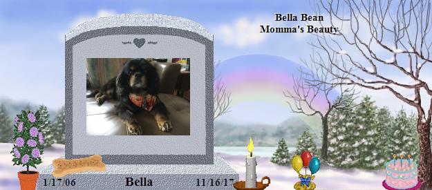 Bella's Rainbow Bridge Pet Loss Memorial Residency Image