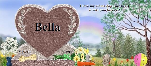 Bella's Rainbow Bridge Pet Loss Memorial Residency Image