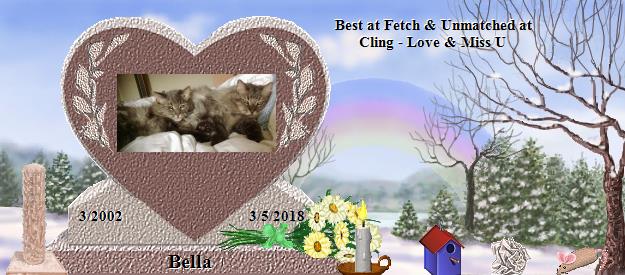 Bella's Rainbow Bridge Pet Loss Memorial Residency Image