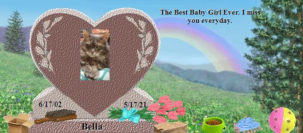 Bella's Rainbow Bridge Pet Loss Memorial Residency Image