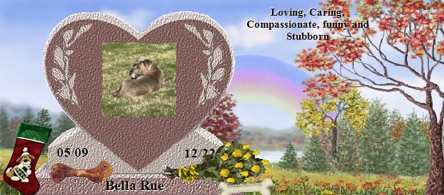 Bella Rue's Rainbow Bridge Pet Loss Memorial Residency Image