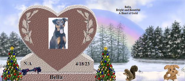Bella's Rainbow Bridge Pet Loss Memorial Residency Image