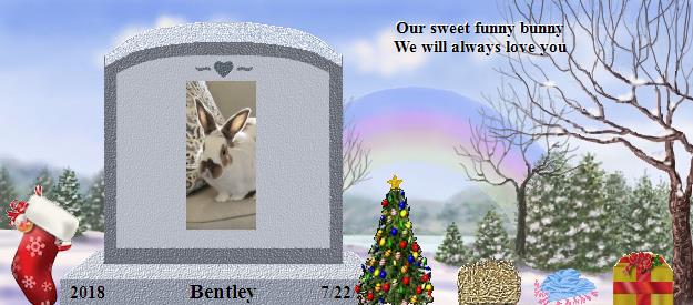 Bentley's Rainbow Bridge Pet Loss Memorial Residency Image